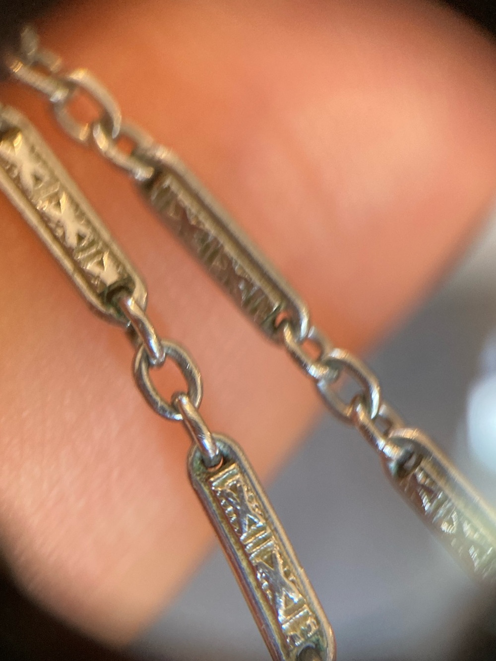 Antique Edwardian Choker Paste Aquamarine Blue Lavaliere Necklace “xxx” Motifs - Picture 13 of 16
